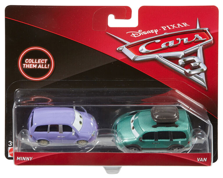Disney/Pixar Cars 3 Minny & Van Die-Cast Vehicle 2-Pack