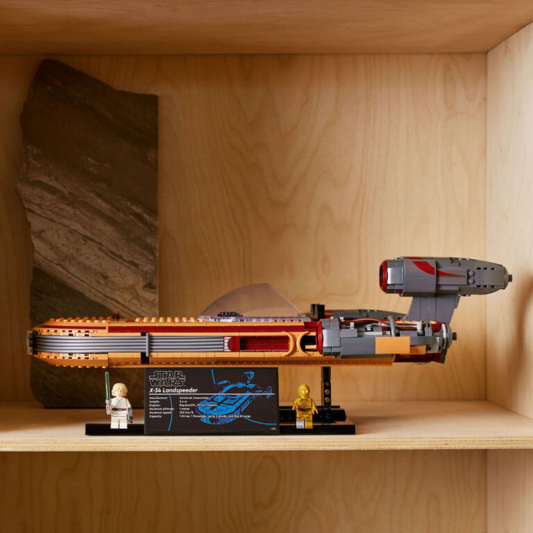 LEGO Star Wars Le Landspeeder de Luke Skywalker 75341 ; Ensemble de construction (1890 pièces)