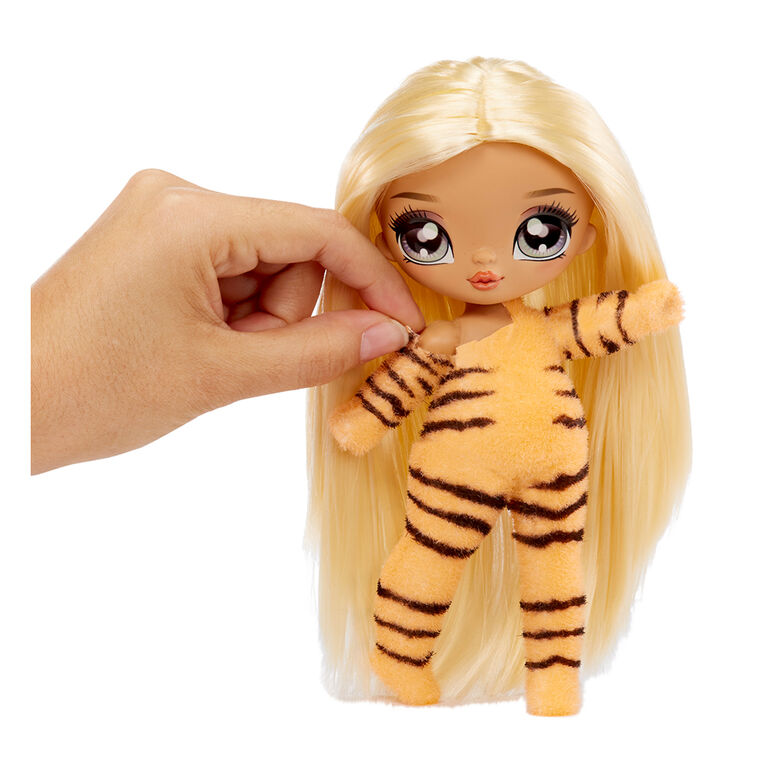 Na Na Na Fuzzy Surprise Series 1 Tiger Linda 7" Fashion Doll