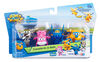 Super Wings Transform-a-Bots,  paquet de 4 - Donnie/Dizzy/Jerome/Bello