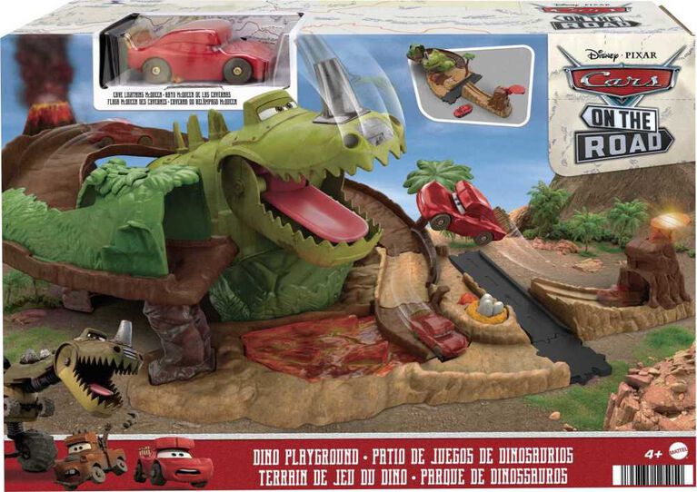 Disney Pixar Cars On the Road Dino Playground Playset