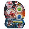 Bakugan Starter Pack 3-Pack, Pyrus Trunkaious, Collectible Action Figures
