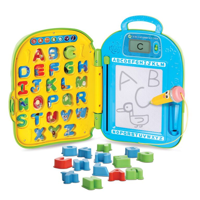 LeapFrog Mon sac à dos alphabet de M. Crayon - Version française