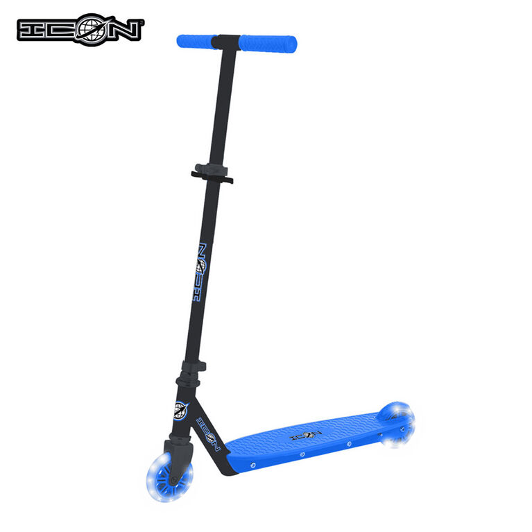 Icon Elite 100Mm Light Up Wheel Scooter - Blue