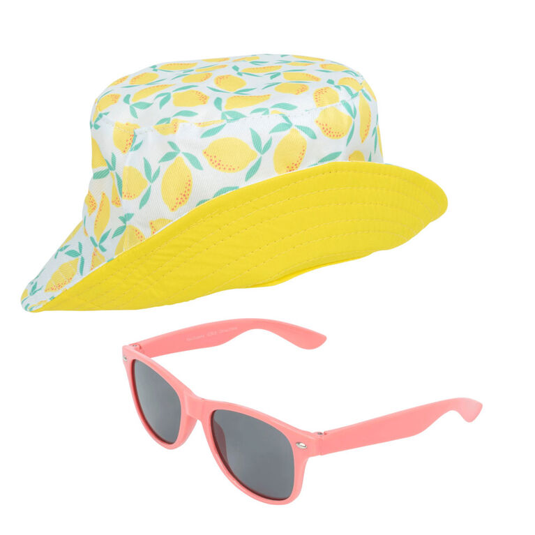 Lemons 2 Piece Set - Sunglass & Bucket Hat