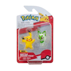 Pokémon - Battle Figure 2-Pack - Pikachu & Sprigatito