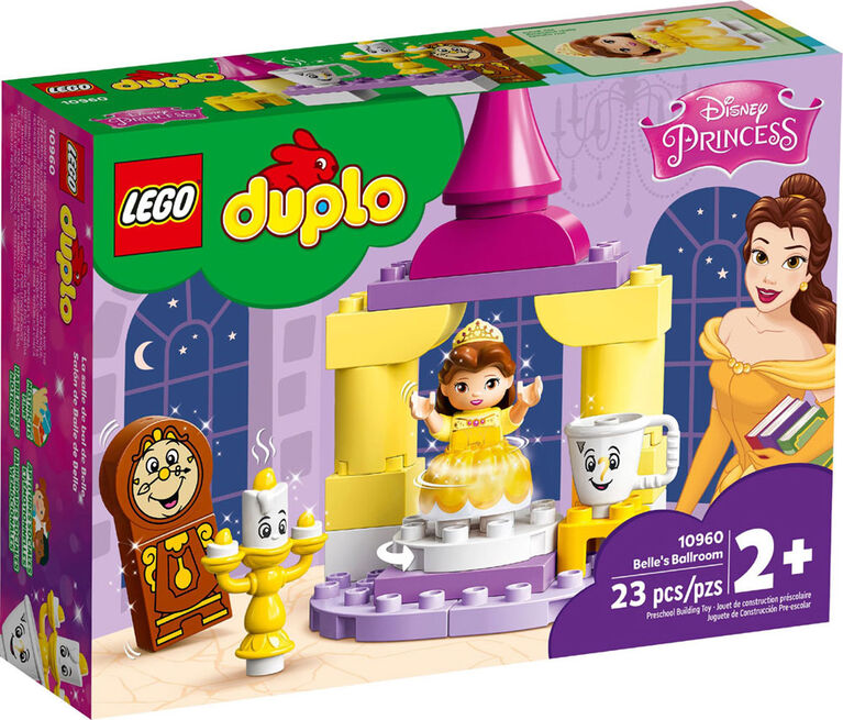 LEGO DUPLO  Disney Belle's Ballroom 10960 Building Toy (23 Pieces)