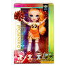 Rainbow High Cheer Poppy Rowan - Poupée-mannequin orange avec pompons