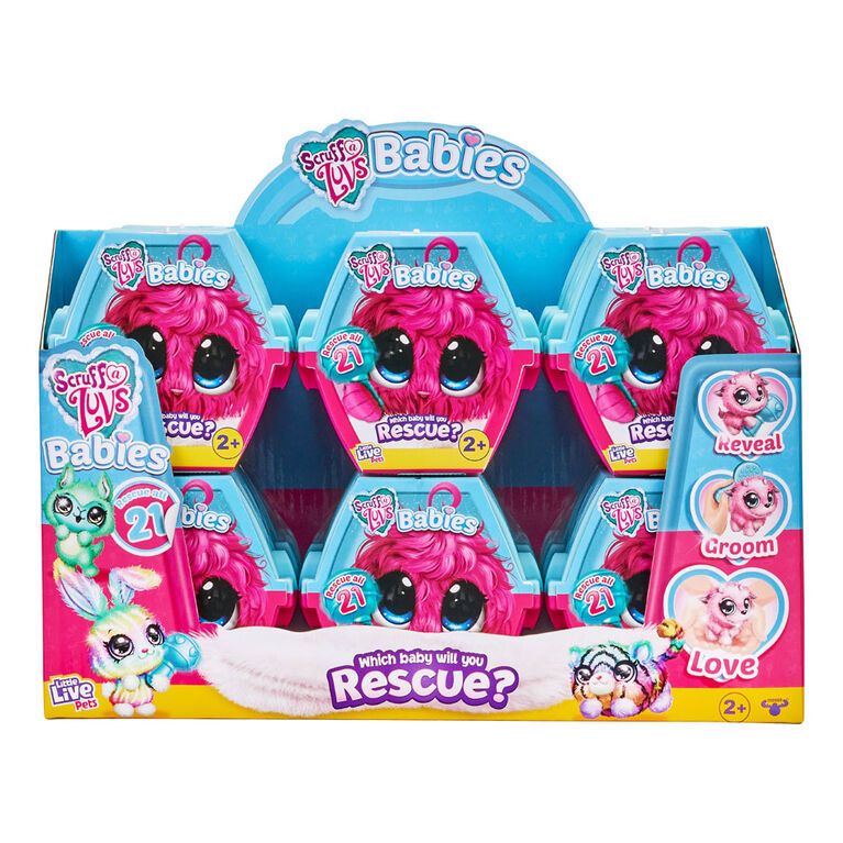 Little Live Scruff-A-Luvs Babies Single Pk Cdu