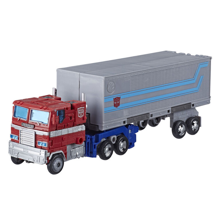 Transformers Toys Generations War for Cybertron: Earthrise Leader WFC-E11 Optimus Prime Action Figure