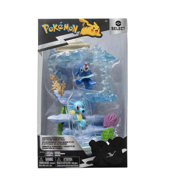Pokémon Select - Undersea Environment: Popplio + Horsea