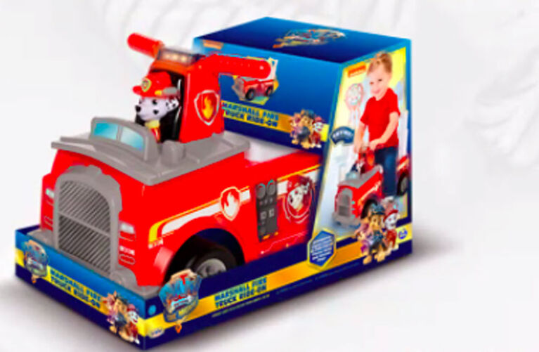 PAW Patrol - Fire Truck Ride-On Marshall