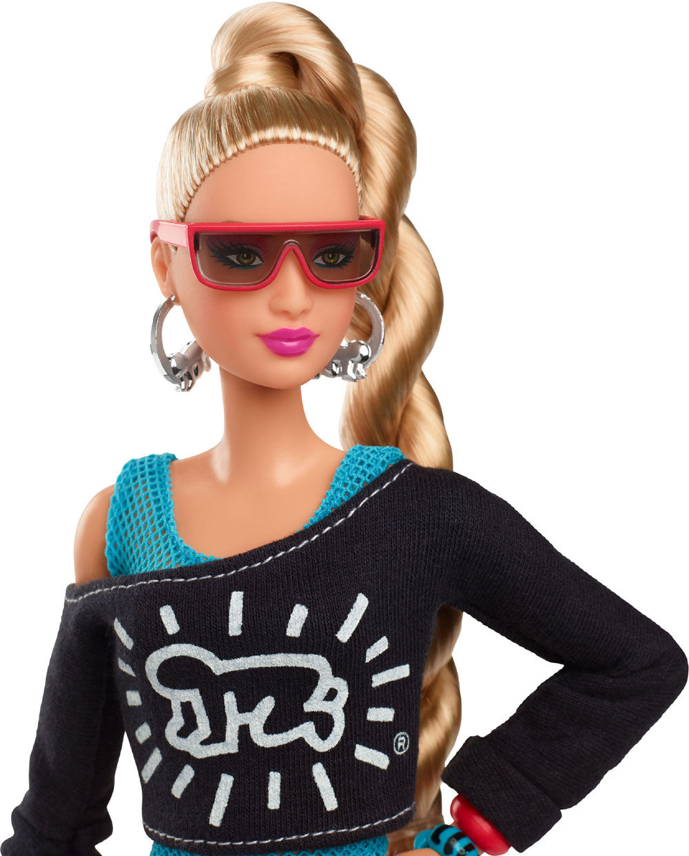 barbie x keith haring doll