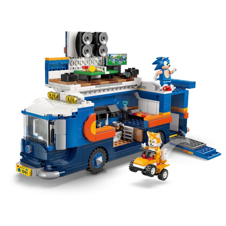 LEGO Sonic the Hedgehog Team Sonic Command Truck Building Toy for Kids, Boys & Girls, Ages 8+ - 77005