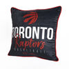 NBA Toronto Raptors Basketball Throw Pillow (18 x 18 in), Black