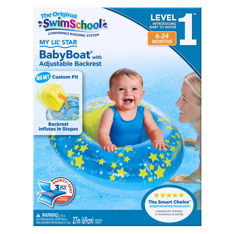 Baby Boat with Adjustable Backrest My Lil'  Star