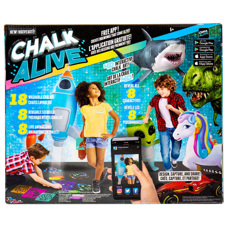 Chalk Alive - Dino