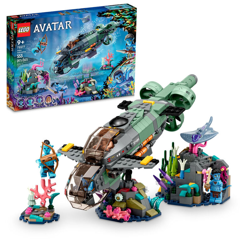 LEGO Avatar Le sous-marin Mako 75577 (553 pièces)
