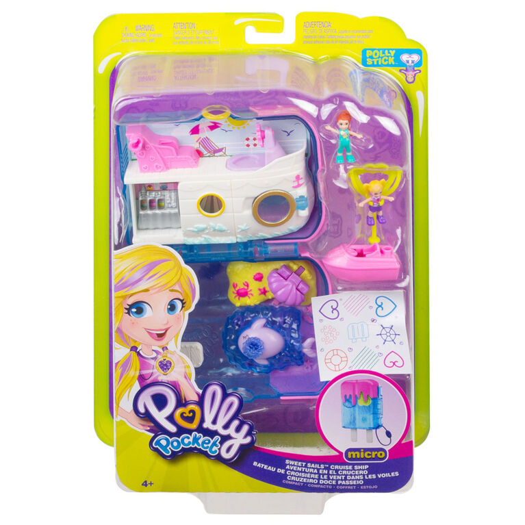 Polly Pocket Sweet Sails Cruise Ship Compact