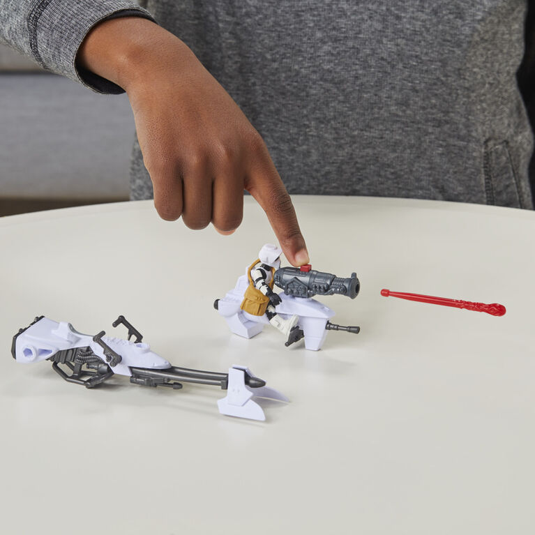 Star Wars Mission Fleet - Biker Scout Speeder Bike Speeder Sprint