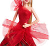 ​Barbie Signature Doll, 2024 Holiday Barbie Blonde Fashion Doll Wearing Gown with Plaid Skirt, Seasonal Collector Gift in Displayable Packaging