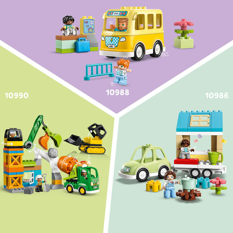 LEGO DUPLO Town Le camion de recyclage 10987 Ensemble de jeu de construction (15 pièces)