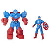 Hasbro Marvel Avengers Mech Strike, figurine de Captain America