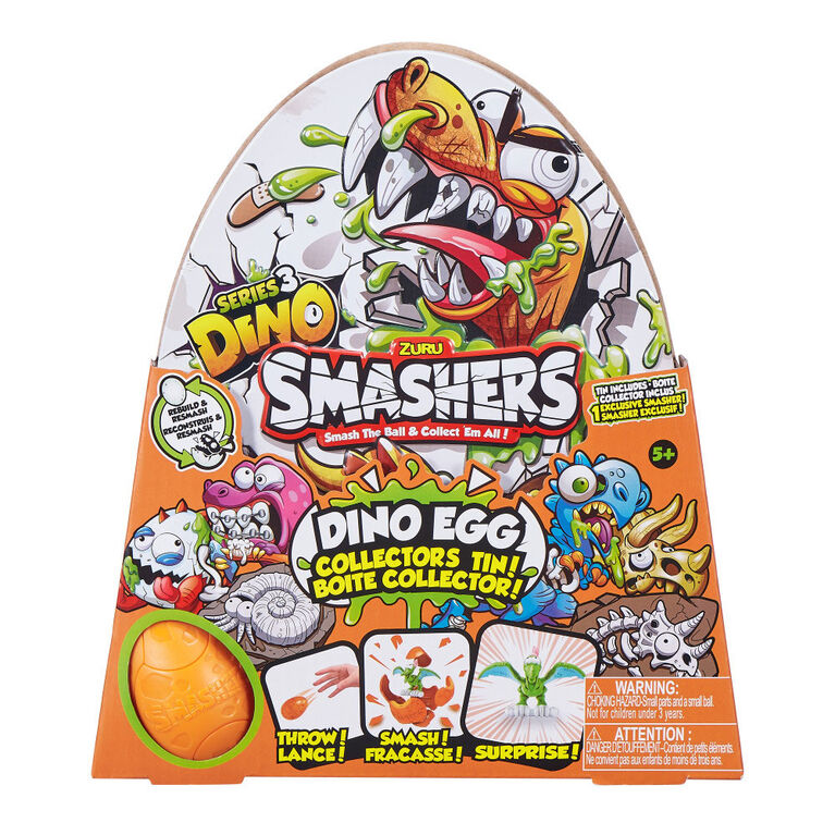 Zuru Smashers Series 3: Boîte pour collecteurs d'oeufs Dino - Notre exclusivité