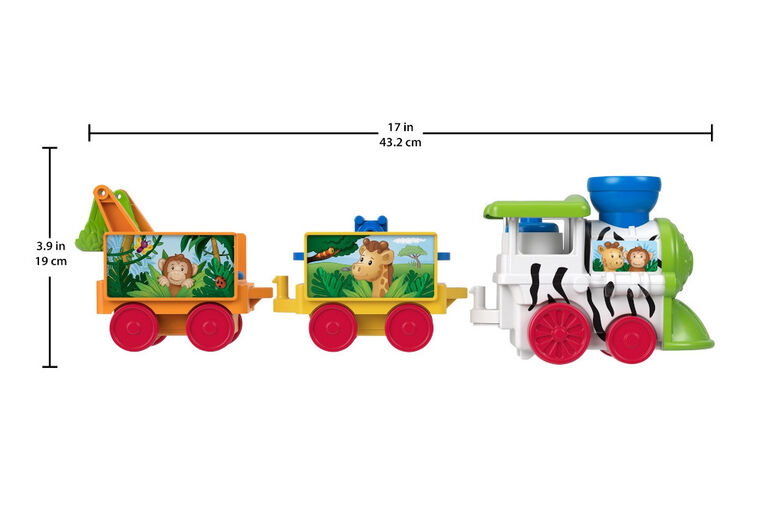 Fisher-Price - Little People - Train musical du Zoo - Notre exclusivité