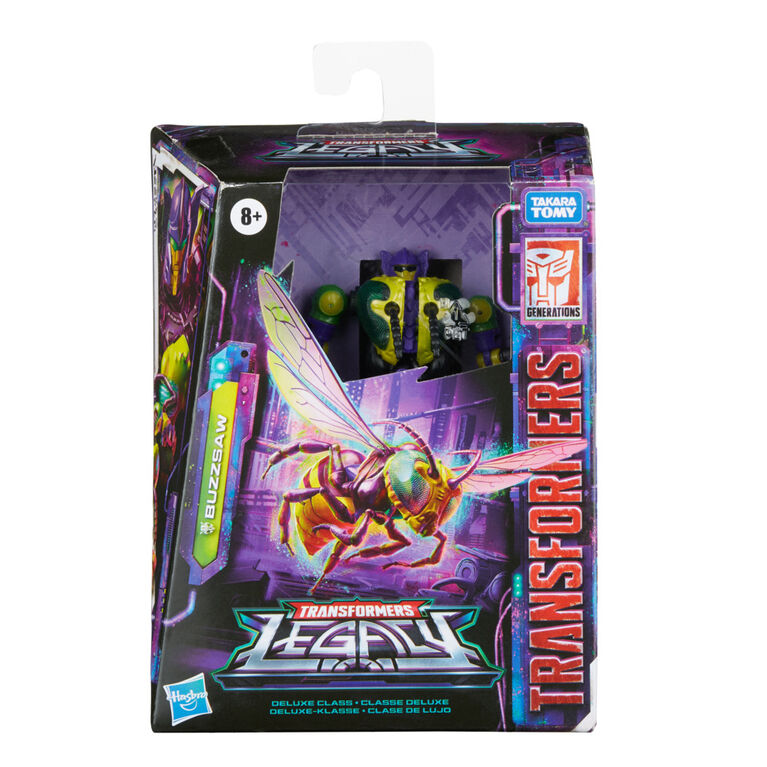 Transformers Toys Generations Legacy Deluxe Buzzsaw Action Figure - 8 and Up, 5.5-inch