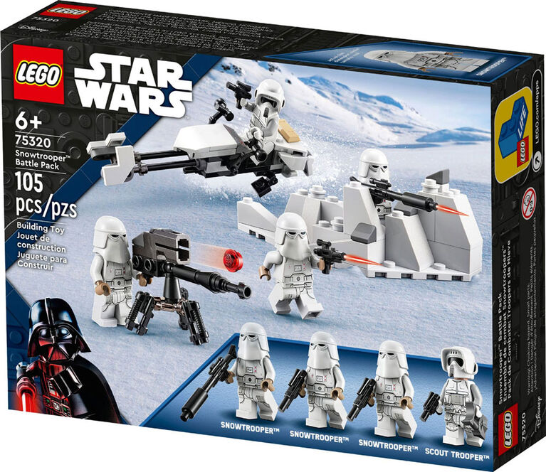 LEGO Star Wars Snowtrooper Battle Pack 75320 Building Kit (105 Pieces)