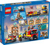 LEGO City Fire Brigade 60321 Building Kit (766 Pieces)