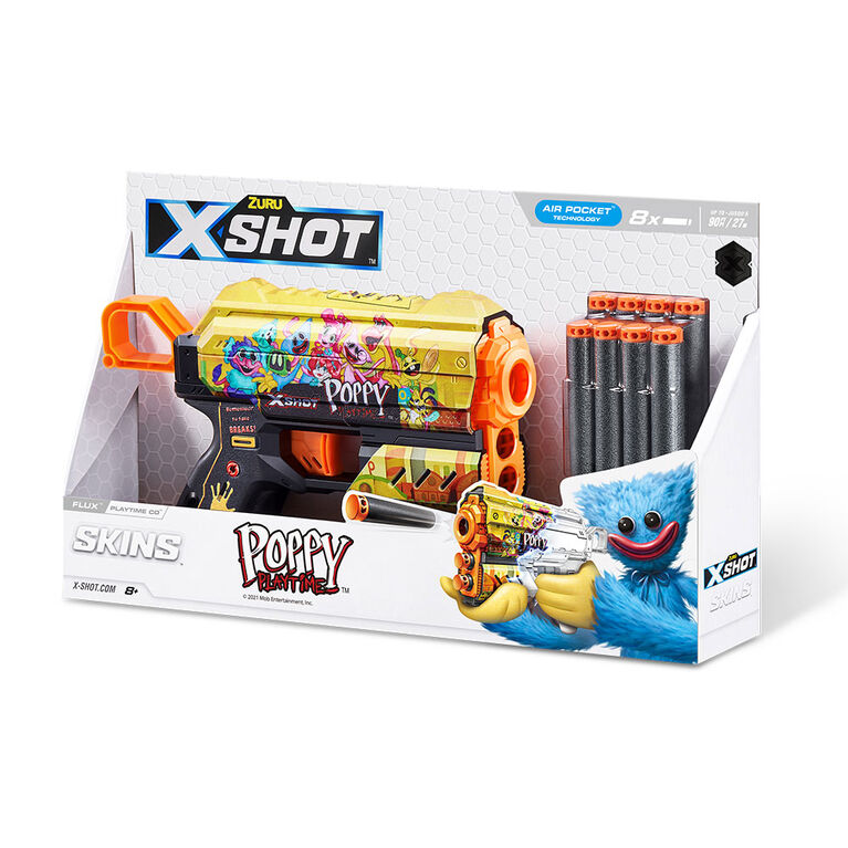 X Shot Flux(8 Darts)Poppy Playtime S1