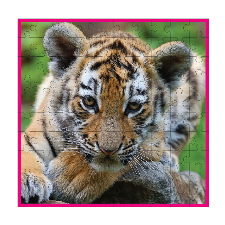 WWF 100 pc. Puzzle - Tiger Cub - English Edition