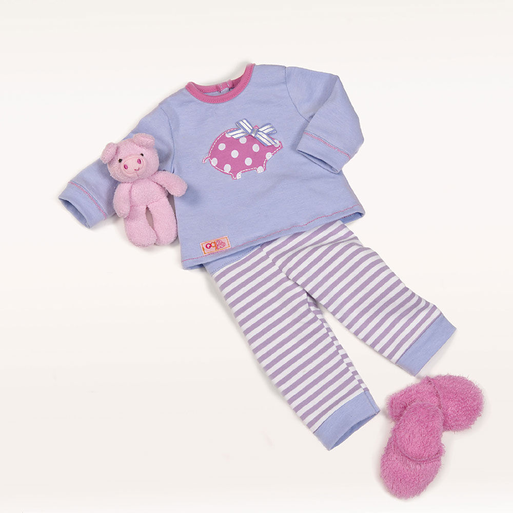 Our Generation Morning Noon And Nighty Piggy Pajama Outfit for 18 inch Dolls Toys R Us Canada
