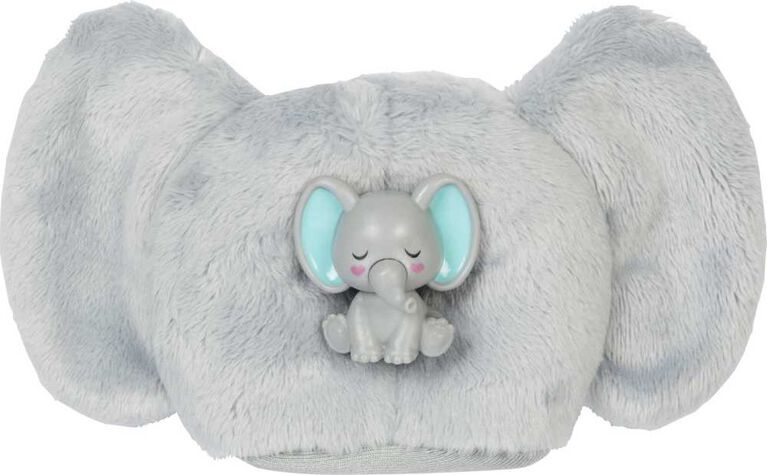 Barbie Cutie Reveal Chelsea Doll and Accessories, Jungle Series, Elephant-Themed Small Doll Set