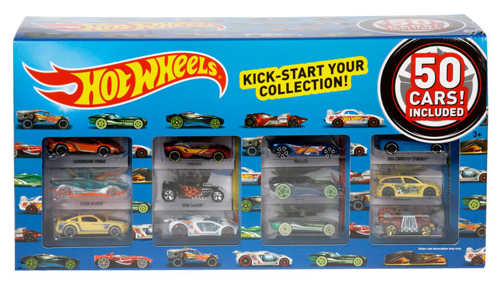 hot wheels 50 car pack