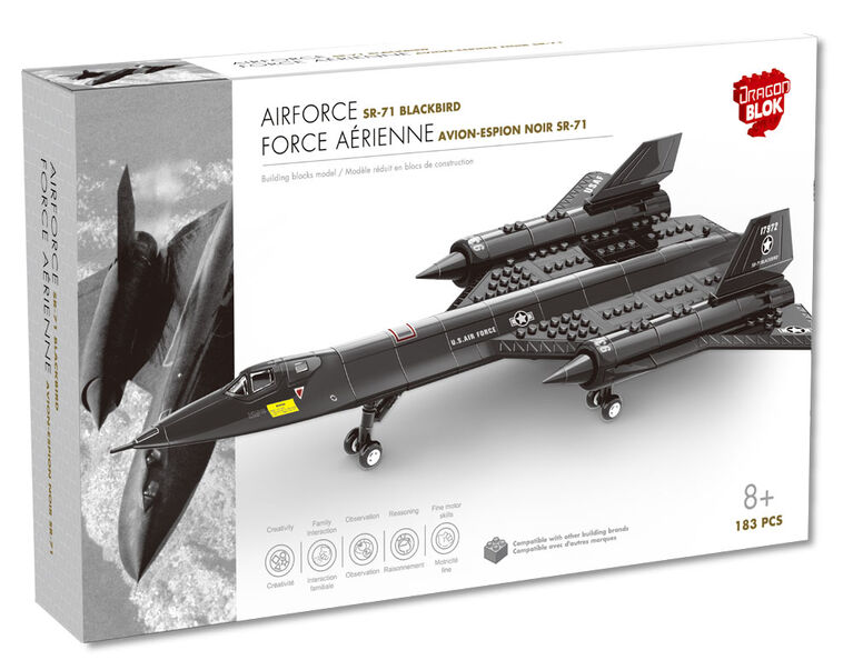 Dragon Blok - Airforce SR-71 Blackbird