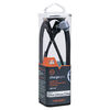 Ventev Câble Métallique de Charge/Sync Lightning 4ft Noir