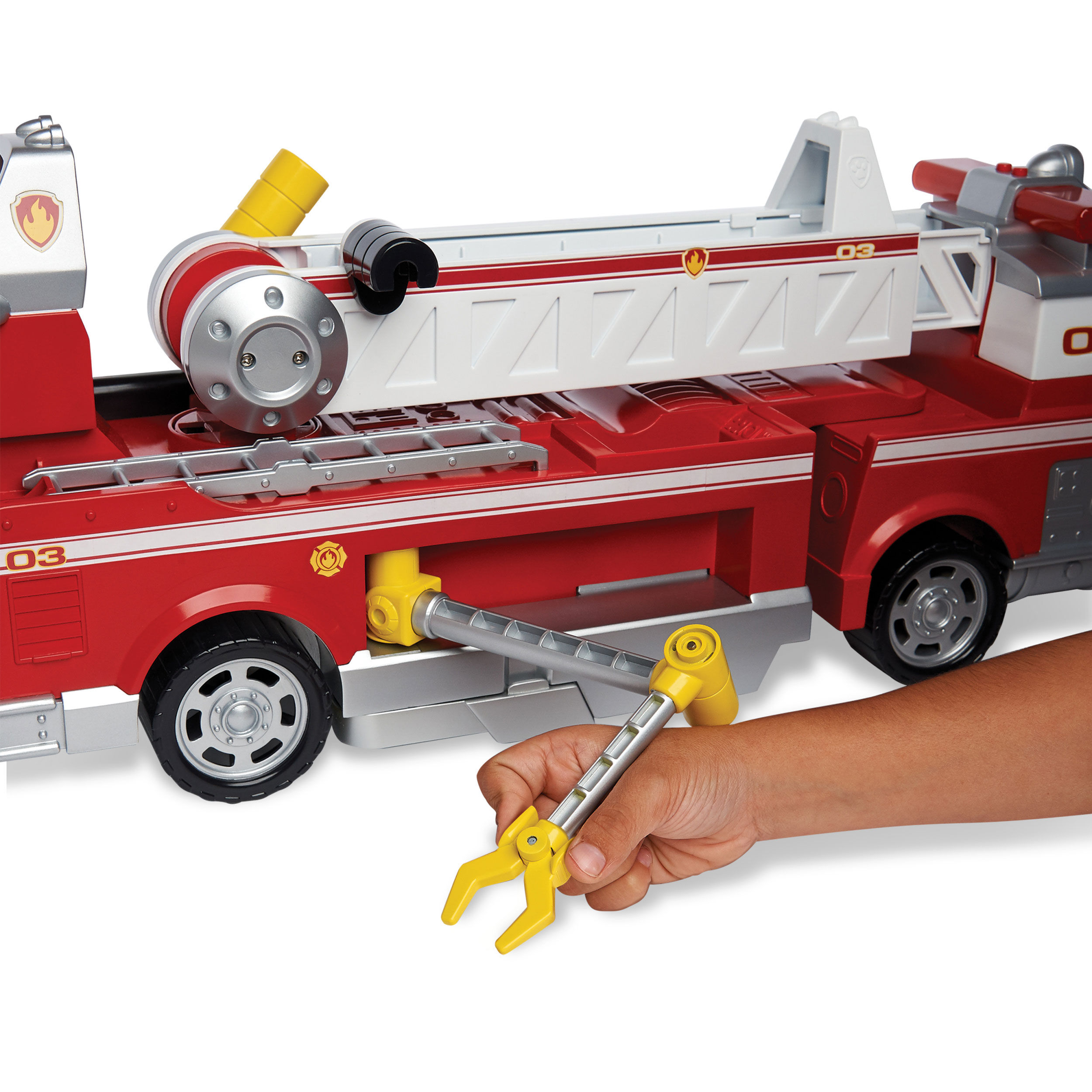 Big paw patrol ultimate rescue hotsell fire truck