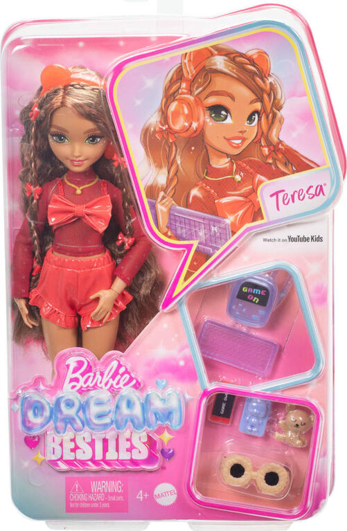 Barbie-Équipe de Rêve Teresa-poupée et accessoires