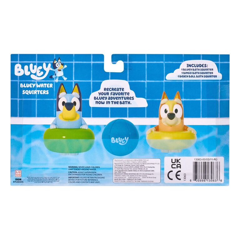 Bluey Gicleurs 3 paquet - Édition anglaise