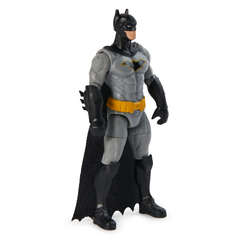 DC Comics, Rebirth Batman Action Figure with 2 Mystery Accessories, 4-inch