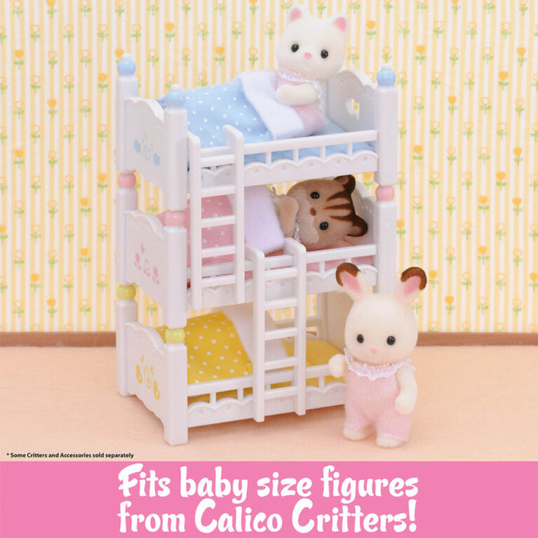 Calico Critters - Triple lits superposables de bébé