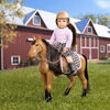 Mini-poupée écuyère et cheval de 15 cm, Celia and Cinnamon, Lori
