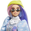 Barbie - Poupée Extra au corps pailleté avec chiot de compagnie