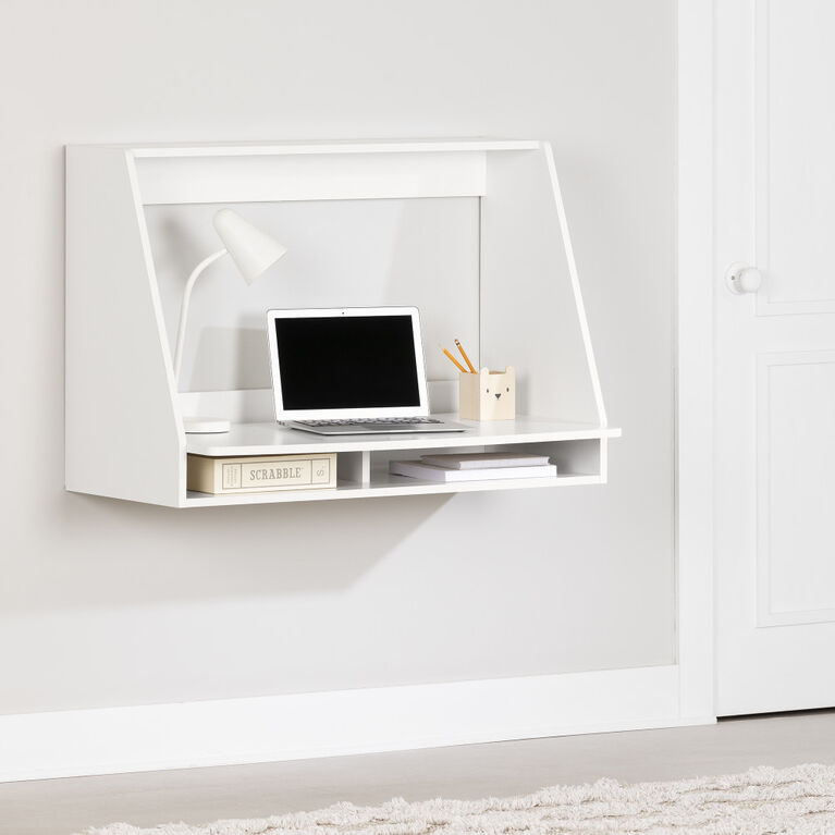 Hourra Floating Desk Pure White