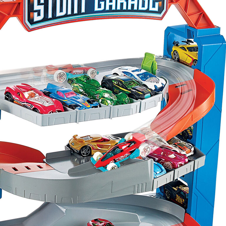 Hot Wheels - Coffret Stunt Garage Hot Wheels City