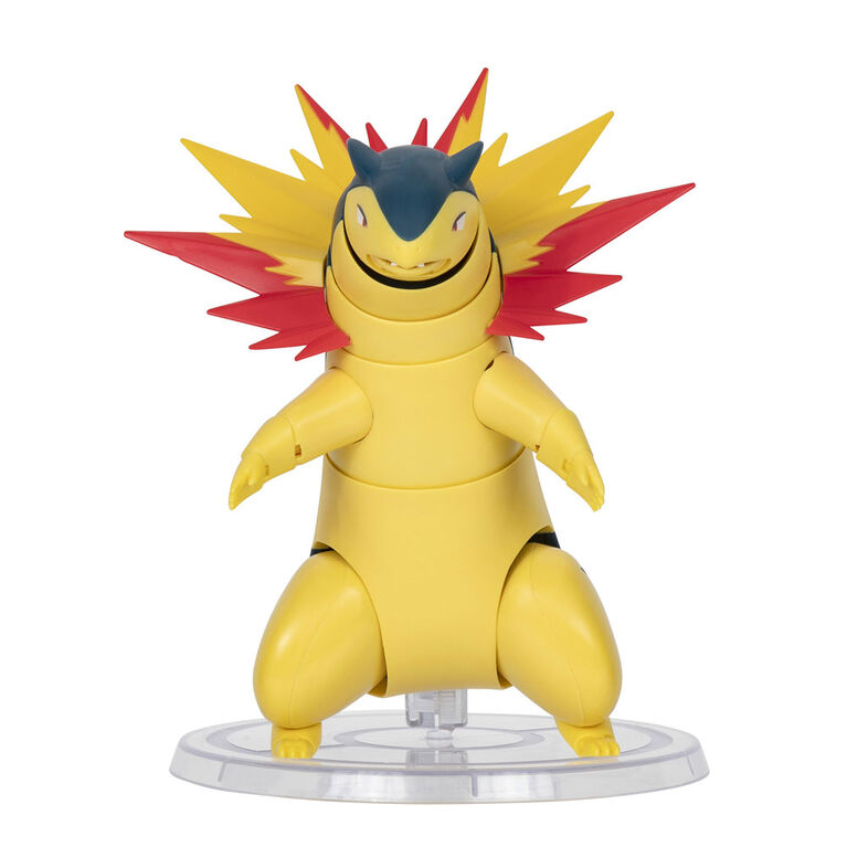 Figurine Pokémon articulée à collectionner - Typhlosion