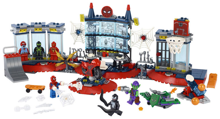 LEGO Super Heroes L'attaque contre le repaire de Spider-Man 76175 (466 pièces)